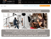 Tablet Screenshot of marrutt.com